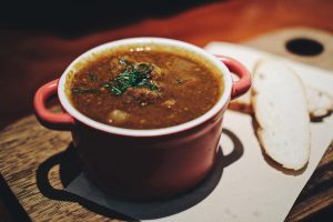 Lentil soup calories